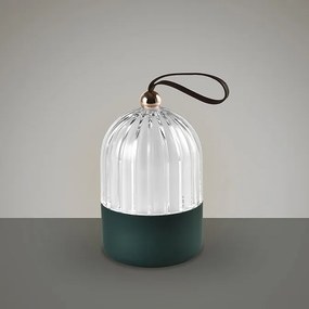 Lampa de masa portabila Chiqui verde