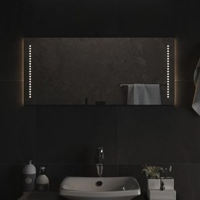 Oglinda de baie cu LED, 90x40 cm 1, 90 x 40 cm