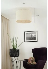 Brilagi - Lustr COUNTRY ROLLER 1xE27/15W/230V pr. 50 cm cremă