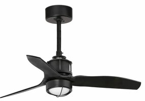 Lustra cu Ventilator si telecomanda JUST FAN XS LED negru
