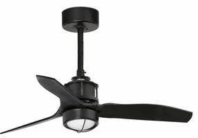Lustra cu Ventilator si telecomanda JUST FAN XS LED negru