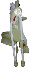 Scaun de masa pentru copii si bebe Baby Care™ reglabil in 3 trepte,pliabil, centura de siguranta, sezut comfortabil, masuta detasabila, functie