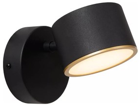 Lucide 44217/08/30 - Aplică spot de perete GIAN, LED/9W/230V, negru