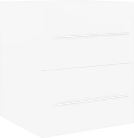 vidaXL Dulap pentru chiuvetă, alb, 41x38,5x48 cm, PAL