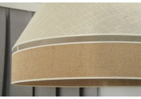 Lustră pe cablu YUTE Duolla AVIGNON 1xE27/15W/230V d. 60 cm gri/maro