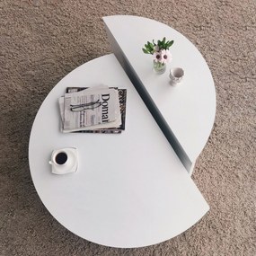 Masă de cafea Podi (alb). 1062866