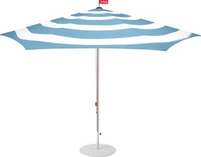 Umbrelă de soare Stripesol cu bază (gri deschis), culori multiple - Fatboy Culoare: val albastru