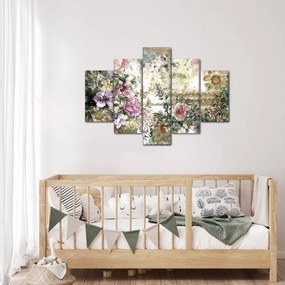 Tablou - Flori de design (150x105 cm)