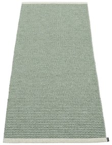 Covor tip traversă pentru interior și exterior verde deschis 60x150 cm Mono Sage Army – Pappelina