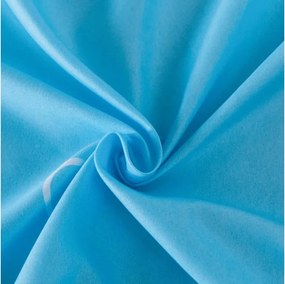 Cearsaf din microfibra CORAZON albastru 180x200 cm