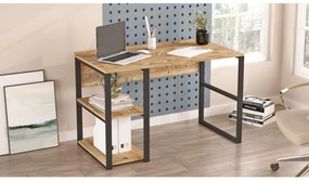 Masă PC Melanilla (Pin atlantic + negru). 1106633