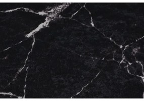 SET 2x covoraș pentru baie MARBLE 50x60/60x100 cm negru