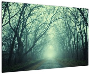 Tablou - Alee cu copaci (90x60 cm)