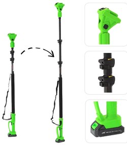 Mâner extensibil telescopic pentru unelte fără fir