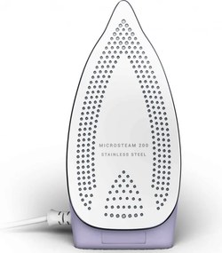 Fier de călcat Tefal DB1612E0, 1000 W, 70 ml, Dry&Steam, abur vertical, Microsteam 200, alb/violet