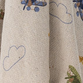 Pătură pentru copii crem 130x160 cm Plane – Bloomingville Mini