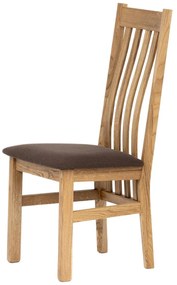 Scaun sufragerie Cardenal (stejar + maro). 1120379