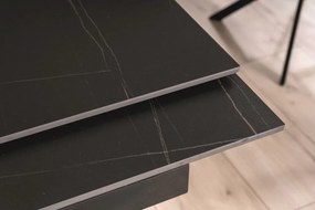 Masa extensibila Genesis negru/frasin L180-240 cm