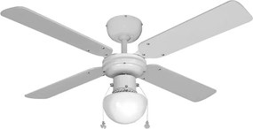 Ventilator de Tavan cu Lumină EDM 33800 Caribe Alb 50 W