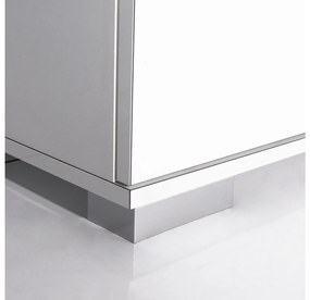 Dulap cu rafturi Aufalenzza (alb). 1108584