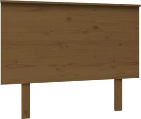 vidaXL Tăblie de pat, maro miere, 104x6x82,5 cm, lemn masiv de pin