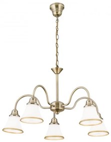 Candelabru stil clasic cu 5 brate Maja LU 1700/5 Patina OR