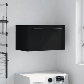 vidaXL Dulap de perete, negru, 60x36,5x35 cm, lemn prelucrat