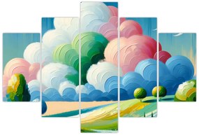 Tablou - Peisaj cu nor (150x105 cm)