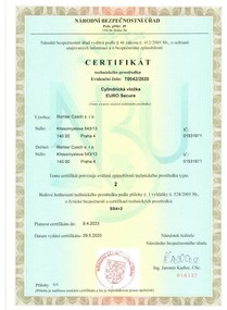 Cilindru Richter ES.35/35.NI 35+35 mm, 6 chei