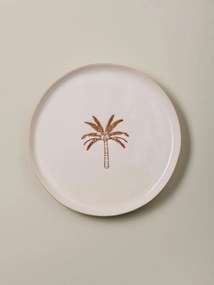 Farfurie din ceramica D20 cm, Palmier