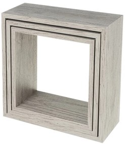 Rafturi gri 3 buc. – Casa Selección