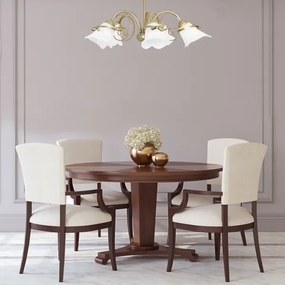 Lustră pe tijă KOKARDA 5xE14/60W/230V