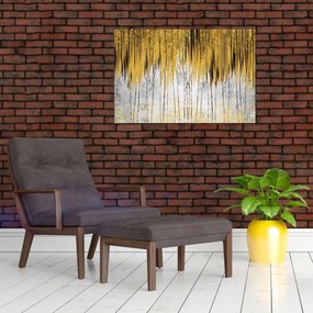 Tablou - Linii de aur (90x60 cm)