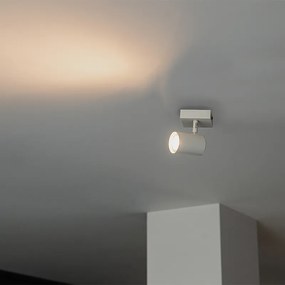 Spot modern alb reglabil pătrat - Jeana