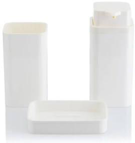 Set de baie SIERRA 5 buc. alb