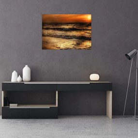 Tablou - Valuri la mal (70x50 cm)