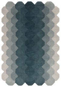 Covor albastru din lână 160x230 cm Hive – Asiatic Carpets