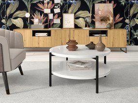 Măsuță de cafea Batasa B 02 (Negru + Alb mat) . 1103704