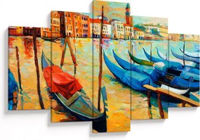Tablou - Port în Veneția (150x105 cm)