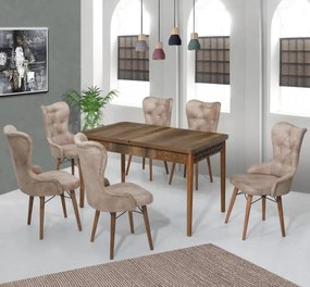 Masa extensibila Dining Homs Nuc 170 x 80 cm