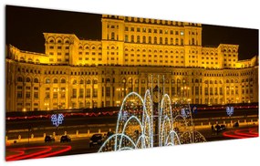 Tablou - Palatul Parlamentului, București, România (120x50 cm)