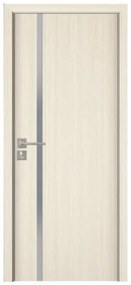 Usa Interior din MDF Novo Doors ND04 LUX PREMIUM, Cadru din Lemn Masiv, KIT COMPLET, Toc Reglabil de 10 CM INCLUS, Plinta pe Ambele Parti (Culoare:
