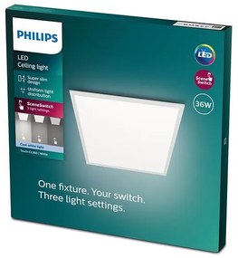 Plafonieră LED dimabilă SLIM SCENE SWITCH LED/36W/230V 4000K Philips