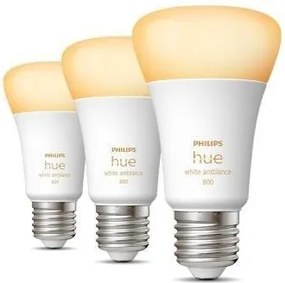 Set de 3 becuri LED dimabile Philips Hue WHITE A60 E27/6W/230V 2200-6500K