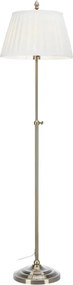 Markslöjd 108972 - Lampă de podea OXFORD 1xE14/40W/230V alb/alamă