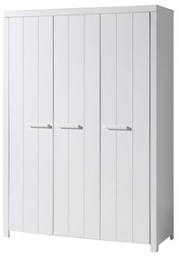 Dulap Vipack Erik, lățime 144 cm, alb