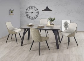 Masa MDF + metal Halifax - L 160 x l 90 x h 76 cm