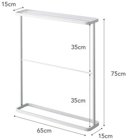 Suport prosoape Yamazaki Tower, alb