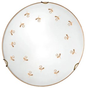 Kolarz 731.11.4.160- Aplică de perete NONNA 1xE27/60W/230V Ø 30 cm, în formă de floare, aur roz