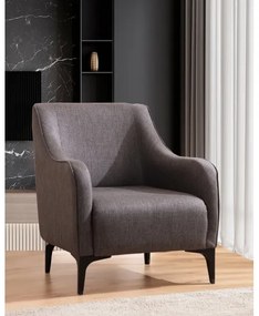 Fotoliu ROCO, gri închis